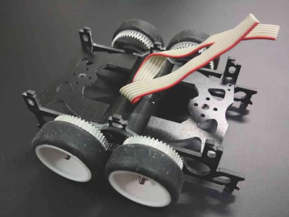 Groupe moteur de Zhonx IV avec ses roues