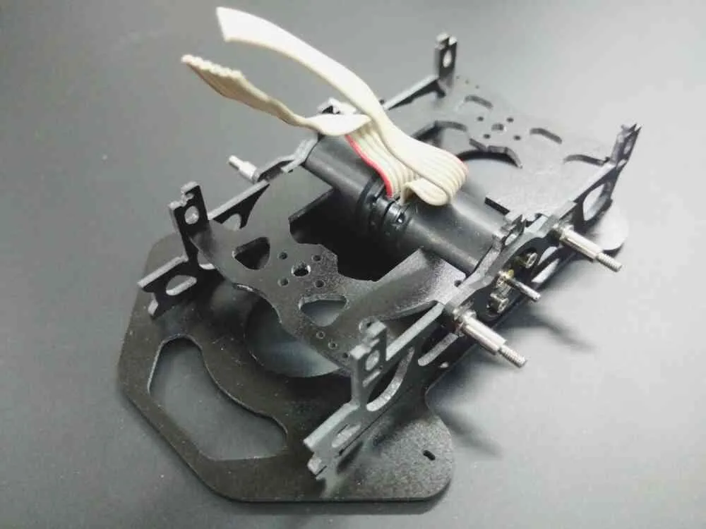 Squelette du groupe moteur de Zhonx IV