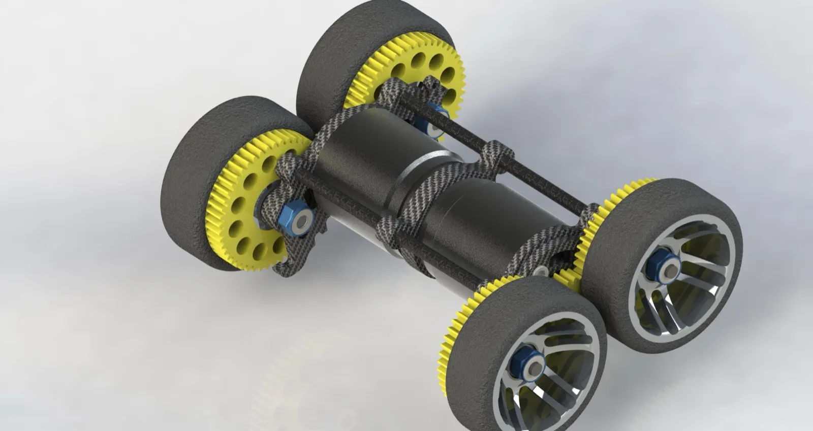 Bloc moteur de Zhonx III, modèle 3D